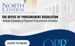 NCRHA Annual Schedule of Planned Procurement Activities (2024-2025)