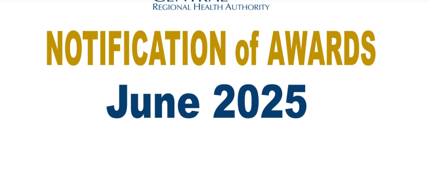 Approved Notification of Award – June 2025