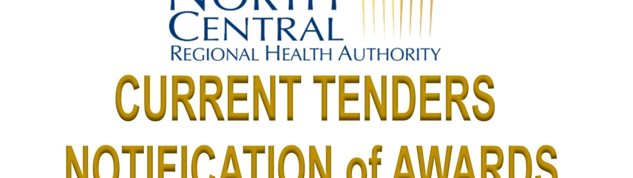 NCRHA Current Tenders Notification of Awards – January to May 2024