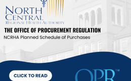 NCRHA Planned Schedule of Purchases
