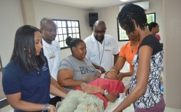 Blanchisseuse Residents CPR Training